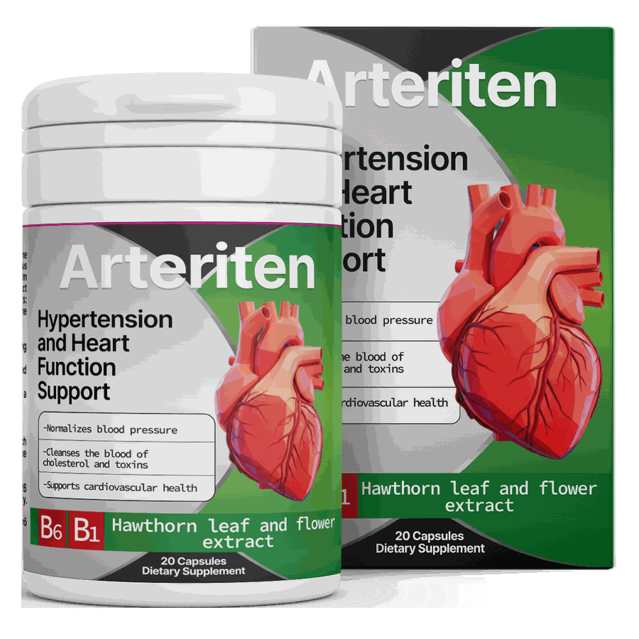 Arteriten — Dose und Faltschachtel mit Weißdorn-Motiv