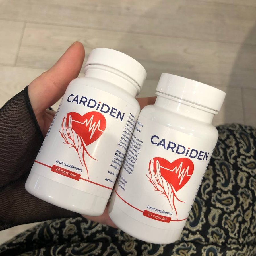 Cardiden 5 Dosen — für die komplette Routine