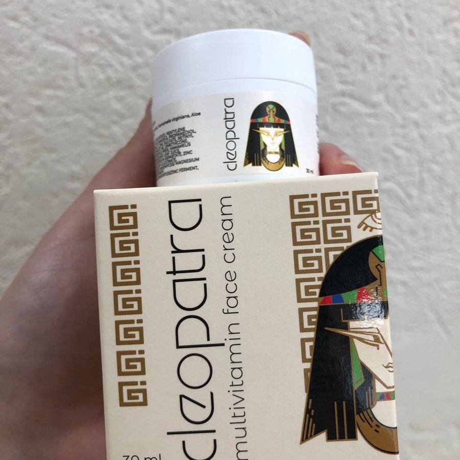 Cleopatra — 30-ml-Tiegel mit Verpackung