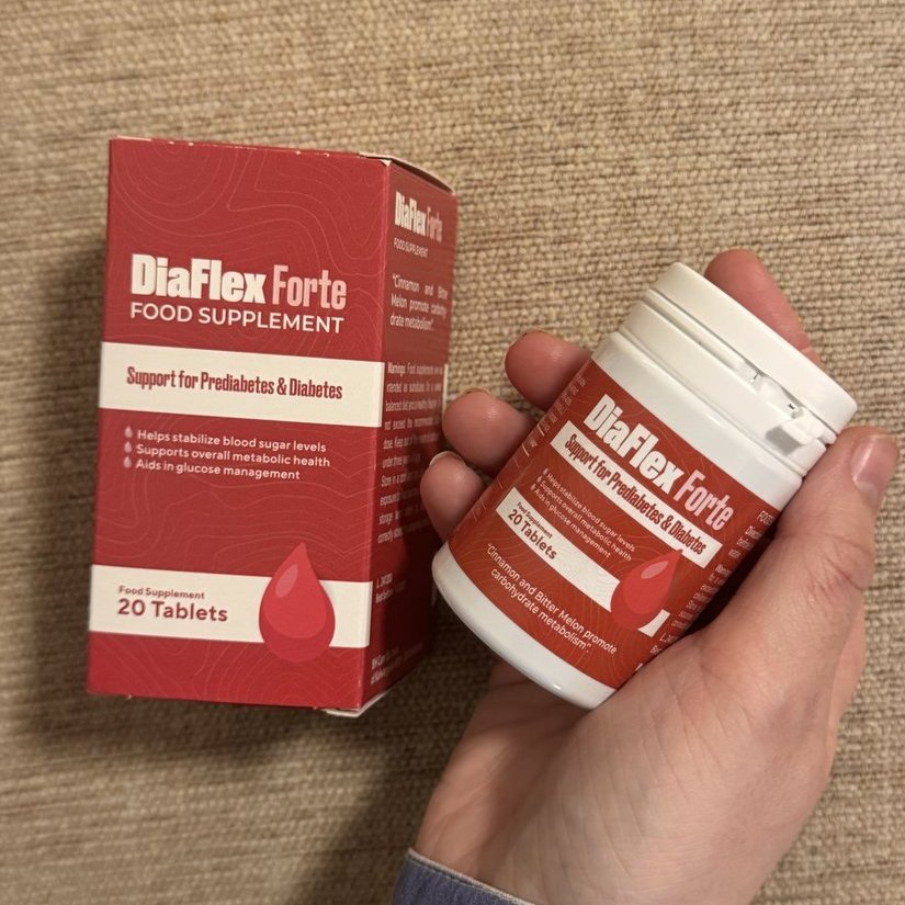 DiaFlex Forte — Packung mit 20 Tabletten