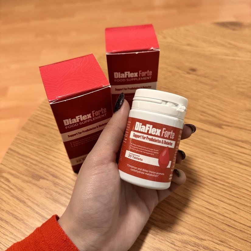 DiaFlex Forte 3 Packungen — für eine vollständige Kur