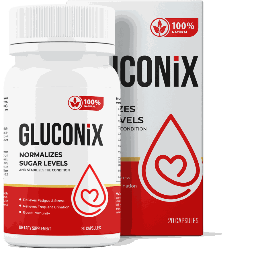 Gluconix — Dose mit 20 Kapseln