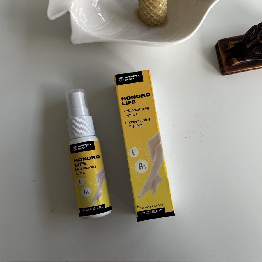 Hondrolife — gelbe Sprühflasche, 30 ml