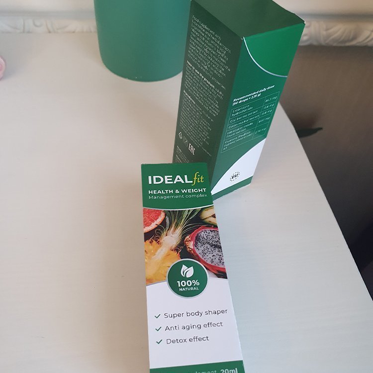 IdealFit — Flasche mit Pipette