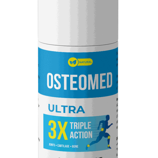 Osteomed Ultra — Flasche mit Dosierpumpe